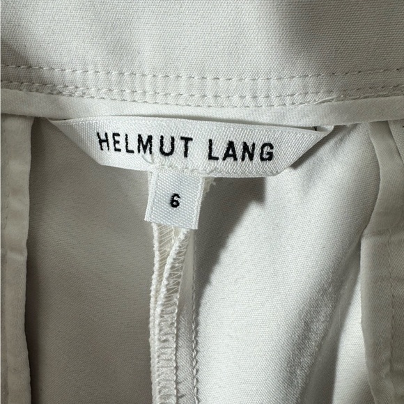 Helmut Lang Tan Trouser Pants Split Hem Size 6 - Picture 8 of 13